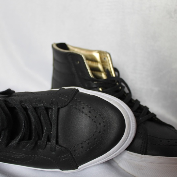 Vans Leather SK8-HI - Picture 1 of 8